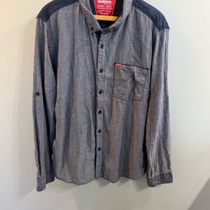Bobson Japanese button down shirt (Japanese size XXL, USA size L)